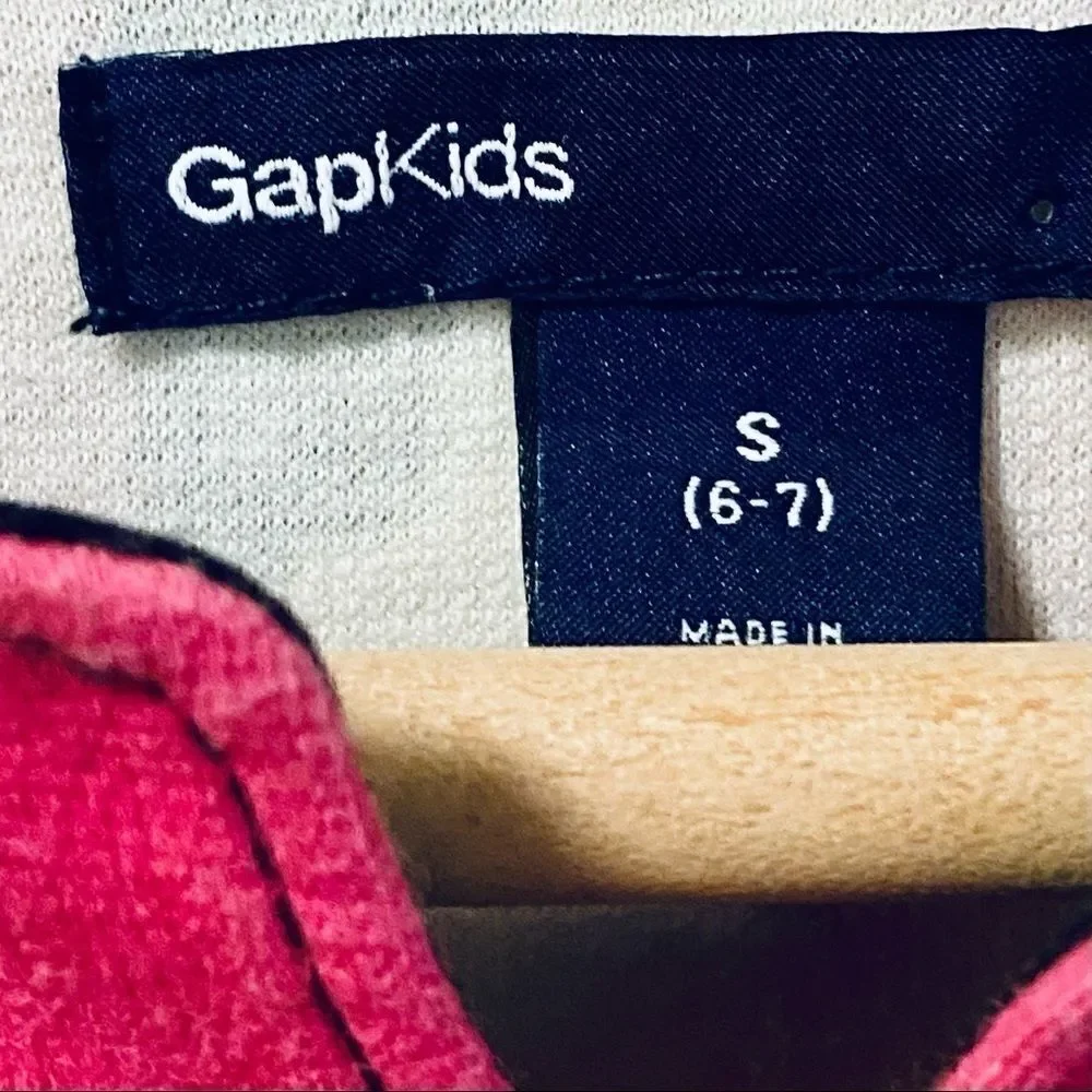 Gap pink swirl knit sleeveless retro mod dress S